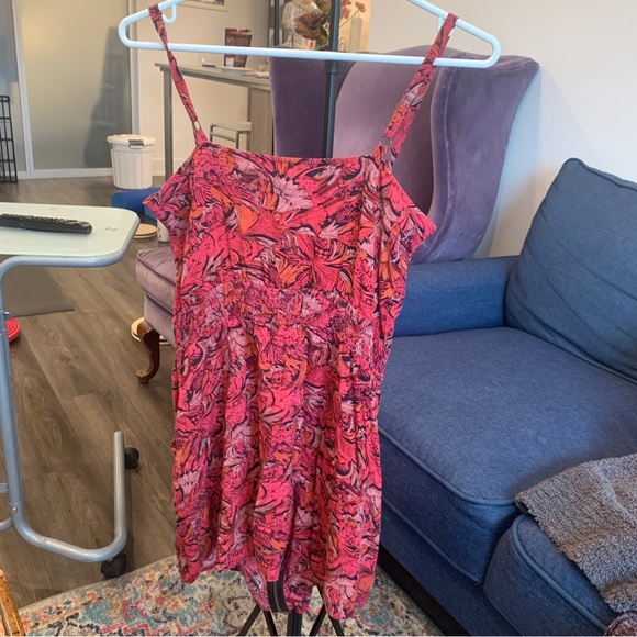 Cotton Candy Floral Summer Mini Dress - Picture 7 of 11